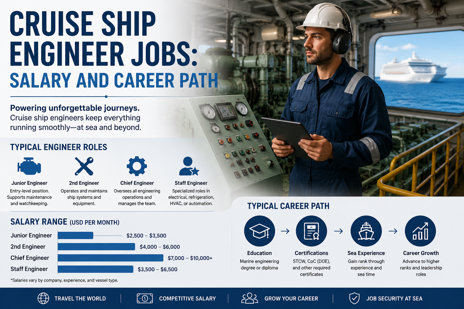 Ship Engineerjob Cruise Ship Engineer Jobs: Salary and Career Path – Cruise Sea Jobs ...